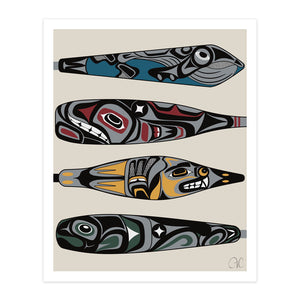 Salish Waters Fine Art Print