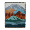 Calling Mountains Throw Blanket